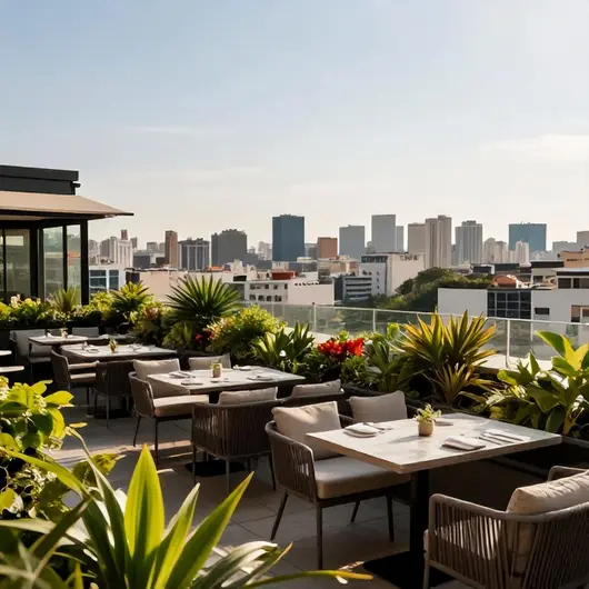 Descubra o RESTAURANTE & ROOFTOP